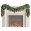 Generic Zeder Garland Realistic | Ghirlande Di Pino Artificiale Realistiche Per Telai Delle Finestre, Decorazioni Natalizie All'interno E All'esterno Del Da Soggio