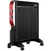 PUR LINE PURLINE MR2000B Stufa elettrica portatile pannelli radianti mica riscaldamento rapido a basso consumo 2000 W con termostato