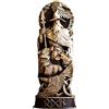 genmaiwodeshisb Statua in resina del dio norvegese Pantheons scandinavi, Dio norvegese Figurine Artigianato Mitologia vichinga, casa armadietto del vino Shelt Libreria Scultura Oramento (Odin)