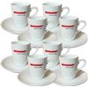Bernina Kit Tazzine da Caffè Bernina - Set con Piattini
