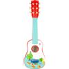 small foot 10725 childrens wooden guitar, the first musical toy, promotes musica