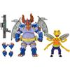 ‎NECA NECA- TMNT Cartoon WINGNUT/SCREWLOOSE 2-Pack Statue, Multicolore, 81892