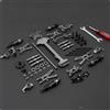 Kit di Ricambi in Metallo Scala 1:18 Auto RC Pratico per Modellismo, Modellisti