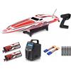 ProBoat Impulse 32 6S Brushless White/Red RTR Motoscafo elettrica SUPER COMBO MX