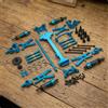 Kit di Ricambi in Metallo Scala 1:18 Auto RC Pratico per Modellismo, Modellisti