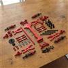 Kit di Ricambi in Metallo Scala 1:18 Auto RC Pratico per Modellismo, Modellisti