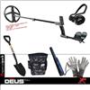 XP Metal Detectors Metal Detector Deus Full XP / OMAGGIO Pinpointer, Pala Draper, Marsupio, Guanti Empotec