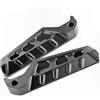 MAMXVKVZEU Pedali Per Zontes G1 125 ZT125 G1 ZT125U ZT 125 U ZT 310X ZT310R 2023 Accessori Per Moto Pedane Poggiapiedi Passeggero Posteriore(Titanio)