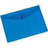 Q-Connect Busta portadocumenti con bottone Q-Connect A5 in PP blu - KF03606 - F10405