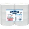 Bulky Soft Carta igienica Bulkysoft Active Clean Maxi Jumbo 260 - 2 veli in cellulosa - bianco - conf. 6 pz - 65939.E20 - F10545