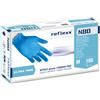 Reflexx Guanti monouso in nitrile senza polvere Reflexx per pulizia/igiene ambidestri - TG M DPI Cat. III conf. 100 pz - N80B/M - F10413