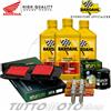 BARDAHL - HIFLO - NGK TAGLIANDO HONDA TRANSALP 700 2010 OLIO BARDAHL 10W50 FILTRI CANDELE