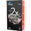 Cardo FRC2X003 Interfono Bluetooth Freecom 2x Impermeabile Nero Roma