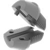 Leki Tappo terminale 14 mm (M11), grigio chiaro,