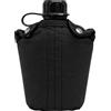 Dragowa Tactical borraccia tattica da campo 800ml, nera,
