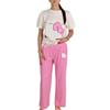 sarcia.eu Pigiama da Donna in Cotone, Pigiama a Due Pezzi con Maniche Corte e Pantaloni Lunghi (Stitch,Hello Kitty,Mickey Mouse)