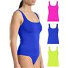 Risalti Canotta Donna Microfibra Spalla Larga 3 pz- Canottiera Donna Elegante, Intimo più Morbido delle Canottiere Donna Cotone, Caraco Senza Cuciture, Women Underwear- Made in Italy