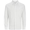 JACK & JONES JJEBREEZE - Maglietta LS SN, Bianco, L