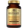 solgar it. multinutrient spa Solgar Multilady Integratore di Vitamine e Minerali 60 Capsule Vegetali