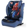 Tataway Marvel Spiderman Seggiolino Auto ISOFIX Per Bambini 100-150 Cm | Omologato R129 I-Size Con Attacco ISOFIX, Rivestimento Sfoderabile E Lavabile | Gruppo 2/3 Blu