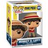 POP TELEVISION MONKEY D LUFFY FIGURA STANDARD SIZE MULTICOLOR NETFLIX ONE PIECE
