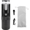 Ejoyous Macchina per caffè Espresso Elettrica Portatile, Macchina per caffè da Campeggio Batteria Autoriscaldante Macchina per caffè Espresso per Escursionismo Ufficio Compatibile con