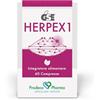 Prodeco Pharma GSE HERPEX1 60 Compresse - Integratore Alimentare a Base di Estratto Semi di Pompelmo, Uncaria, Alga Dulse e L-Lisina