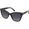 Love Moschino MOL097/S 807/9O | Occhiali da Sole Graduati o Non Graduati | Plastica | Cat Eye | Nero | Adrialenti