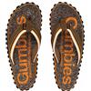 Gumbies Cairns Infradito unisex con puntale in cotone morbidissimo, plantare in tessuto e suola in gomma riciclata, comfort garantito, Arancione, 40 2/3 EU