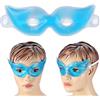 Ejoyous Maschera per gli Occhi in Gel Riutilizzabile Effetto Freddo con Fori per la Vista - Allevia Volti Gonfi e Occhiaie