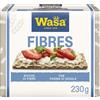 Wasa Fibres, Cracker con 100% Segale Integrale, 230 g, Ricchi di Fibre