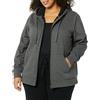Amazon Essentials Giacca con cappuccio a cerniera intera in pile foderata in sherpa Donna