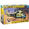 Zvezda 500787315 - Modellino di Elicottero Mi 24P, Scala 1:72 Mil