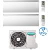 Hisense Climatizzatore Condizionatore Hisense Air Master Wifi R32 Dual Split Inverter 9000 + 12000 BTU con U.E. 2AMW52U4RXC Classe A++/A+