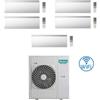 Hisense Climatizzatore Condizionatore Hisense Air Master Wifi R32 Penta Split Inverter 9000 + 9000 + 9000 + 12000 + 12000 BTU con U.E. 5AMW105U4RQC Classe A++/A+