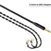 Per MMCX 0,78 mm QDC TFZ 4,4 mm 1,2 m 8 core cavo di aggiornamento audio placcat