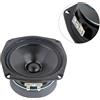 Altoparlante Full Range 4,5 Pollici Design Impermeabile 150W Armadio Metallo Ner