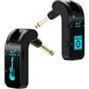 Wireless Guitar System Ricevitore Trasmettitore Chitarra Wireless Compatto 2 4GHz per Pratica