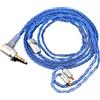 Cavo Cuffie 8 Fili Placcato Argento 1.2M per Connettori per for ls ed E Serie