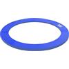HOMCOM Copertura Imbottita per Trampolino con Protezione Bordo, Tappeto Elastico Imbottito 15 mm in Plastica e PE, Ø305 cm, Blu