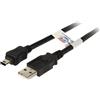 EFB USB2.0 Kabel A-Mini B (5polig),St.-St.,5.0m,sw,Premium
