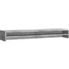 Syfax Supporto Monitor Grigio Cemento 100x24x13 cm Legno Multistrato