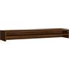 Syfax Supporto Monitor Rovere Marrone 100x24x13 cm Legno Multistrato