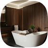 Rea Specchio Rea Top 70X70 70X70 Led