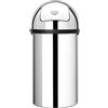 Brabantia Pattumiera Push Bin BRABANTIA a pedale grigio inox lucido 60 L