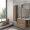 BADEN HAUS Colonna per mobile bagno Aline BADEN HAUS 1 anta P 22 x L 35 x H 140 cm rovere