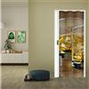 Leroy Merlin Porta a soffietto Drink in pvc multicolore L 89.5 x H 214 cm