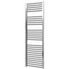 Delonghi Termoarredo bagno DE'LONGHI 154.6x60 cm interasse 550 mm argento serie Kiara