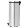 Brabantia Pattumiera New Icon BRABANTIA a pedale grigio inox 30 L