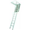 Leroy Merlin Scala retrattile in acciaio foro 120H 2.80 m, 12 gradini,